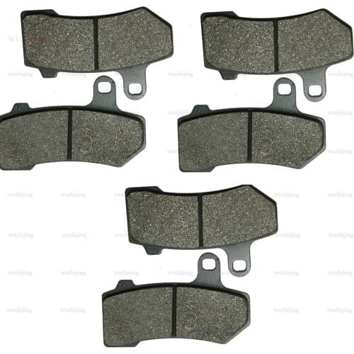Brake Pads for Harley 1690 FLHR Road King (11-16) FLHRC Classic (11-15) FLHTCU Ultra Electra Glide (13-16) FLHTCUL Low (15-16)