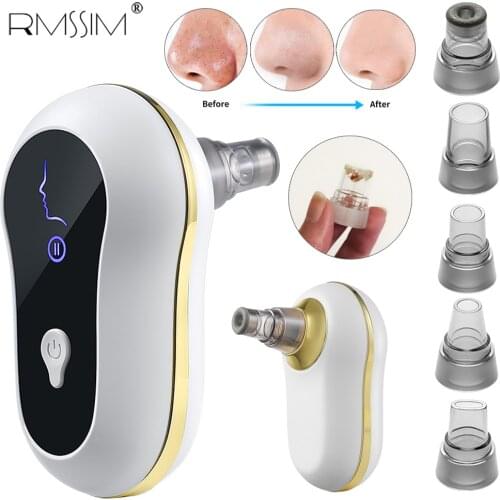 Blackhead Remover Face Deep Nose Cleaner T Zone Pore Acne Pimple Removal Vacuum Suction Facial Diamond Beauty Clean Skin Tool