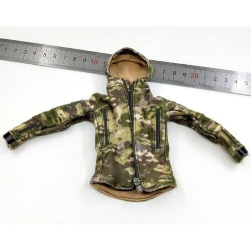 VERYCOOL VCF-2052 1/6 Russian special warfare female soft shell jacket Model For Action Figure Body DIY Accessories