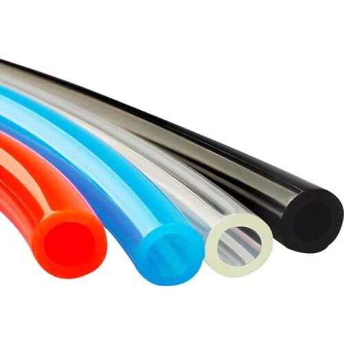 1m Air Tubing Pneumatic Pipe Tube Hose 10mm OD 6.5mm ID 8mmx5mm 6mmx4mm 2.5mm 12x8mm Transparent Pneumatic pats PU Gas Pipe Hos