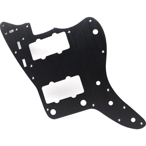 1pcs Guitar pickguard metal aluminum alloy JM Electric Guitar guard front guard plate for Electric Guitar