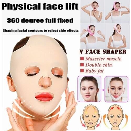 11 Styles Lift Up Belt Shape Reduce Double Chin Thining Band Massager Face V Shaper Facial Slimming Bandage Hot sale