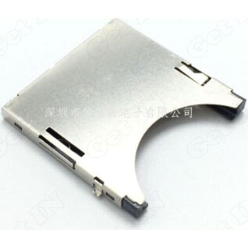 500pcs 2 in 1 Self Push POP SD Card Connector SD Socket Plug Type