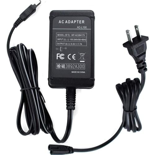 AC L100 Charger Kit Replacement For Sony AC-L100 AC-L15 AC-L10 AC-L15A AC-L10A for Handycam DCR-TRV MVC-FD DSC-S30 DSC-F707