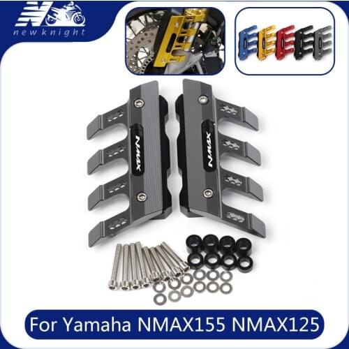 Motorcycle CNC Aluminum Front Fender Anti-Fall Slider Protector Mudguard Cover Protection Accessories For Yamaha NMAX155 NMAX125