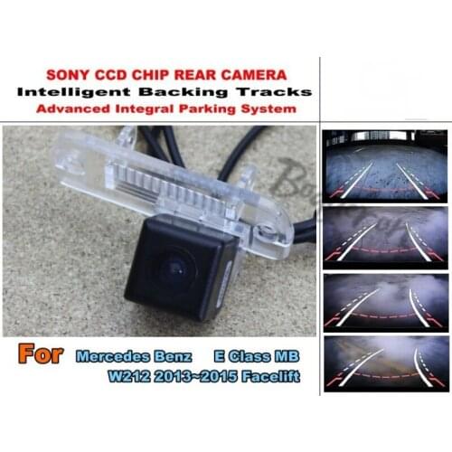 For Mercedes Benz R W251 R300 R350 R280 R500 R550 R63 Smart Tracks Chip Camera HD CCD Intelligent Dynamic Rear View Camera