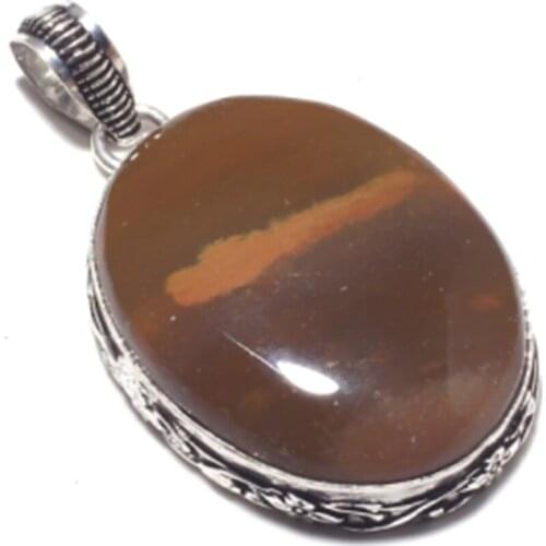 Jaspers Silver Overlay over Copper , 48 mm, P7200