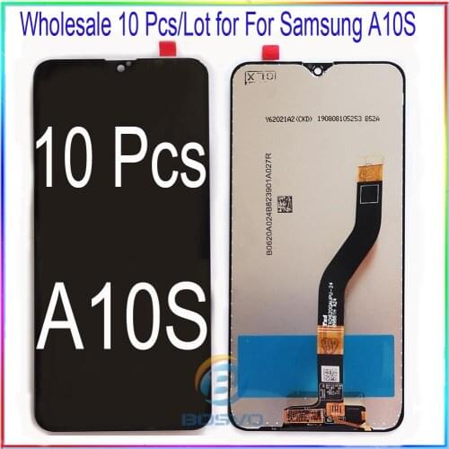Wholesale 10 pcs/lot for Samsung A10S LCD screen display A107F A107F/DS with touch assembly