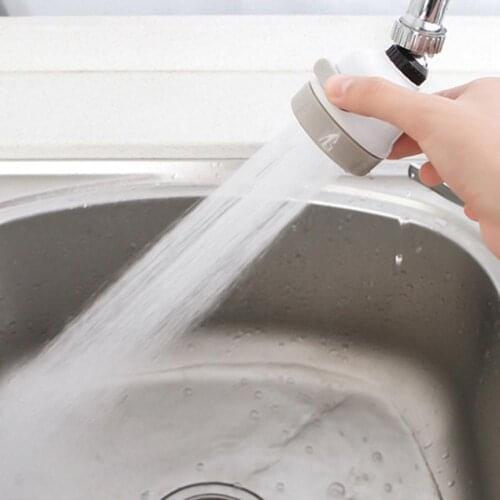 Moveable Kitchen Tap Head 360 Degree Rotatable Faucet Water Saving Filter Sprayer Lightweight Home Accessories