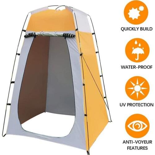 Portabele Privacy Shower Tent New Ultralight Tents Removable Dressing Tent For Outdoors Beach Camping Travelling Bathing Tent