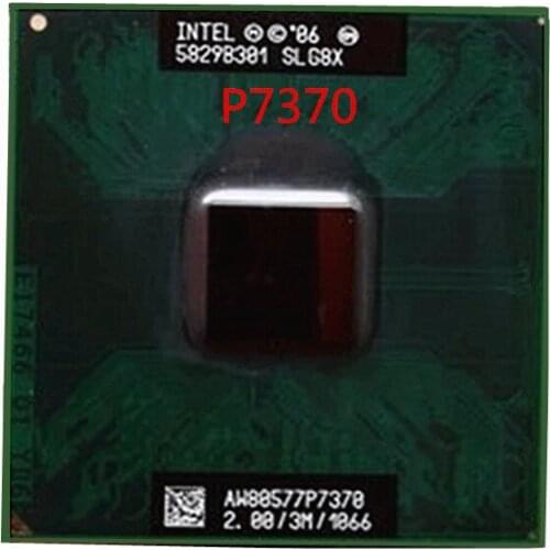 Free shipping Laptop CPU P7370 SLG8X 2.0GHz 3MB Dual Core Notebook processors Laptop CPU