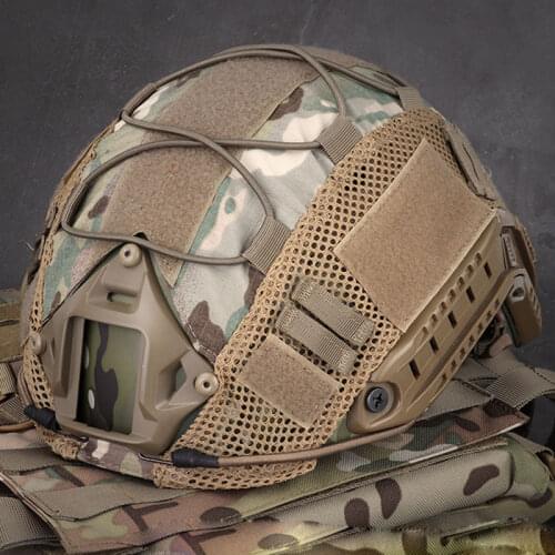 Airsoft Hunting Helmet Tactical Military Combat Helmet Cover CS Sport Helmet Cover For Ops-Core PJ/BJ/MH Type Fast Helmet