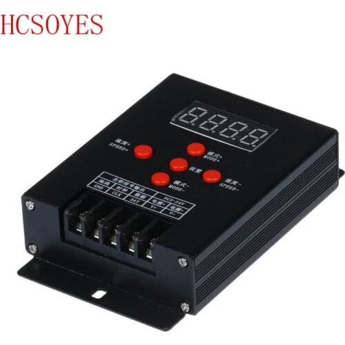T-500 LED RGB Controller WS2811 WS2801 LPD6803 2812b Full color Mini Intelligent Magic Dream Color RGB LED Strip Tape