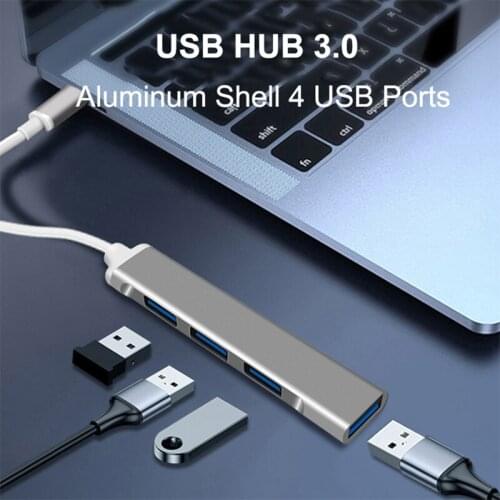 Type-C to 4 Ports USB 3.0/2.0 Splitter Adapter Cable for Computer Notebook Macbook Pro 13 15 High Speed Conversion USB Hubs