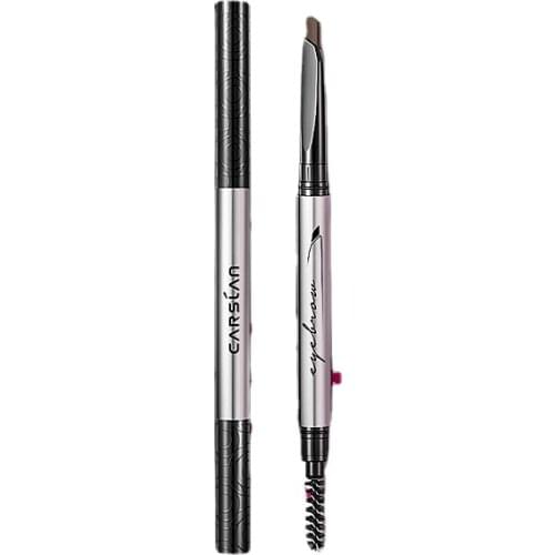 TT CARSLAN Triangle Eyebrow Pencil Waterproof and Durable Discoloration Resistant Double-Headed Non-Eyebrow Powder Cream Very