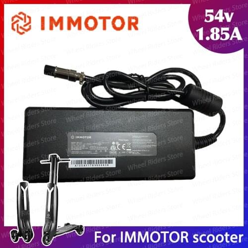 Original immotor go scooter charger 52v 1.85a spare parts accessories