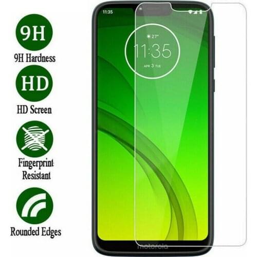Protective Glass For Motorola G7 G6 E6 Glass Screen Protector On For Moto G7 Play G7 Power G6 E6 E5 Plus Glass Film