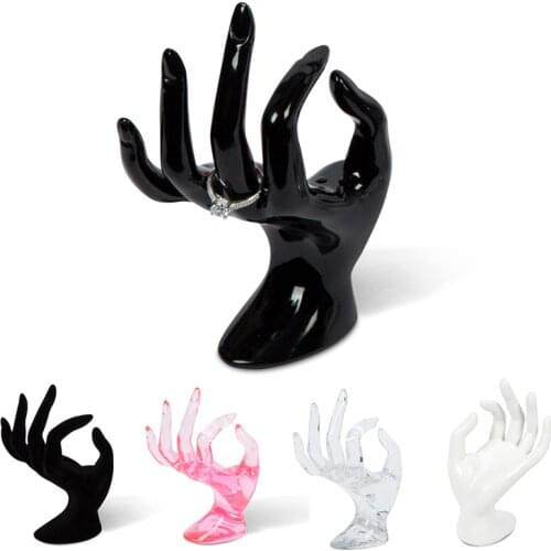 Female Mannequin Hand Jewelry Bracelet Ring Watch Gloves Display Stand Model