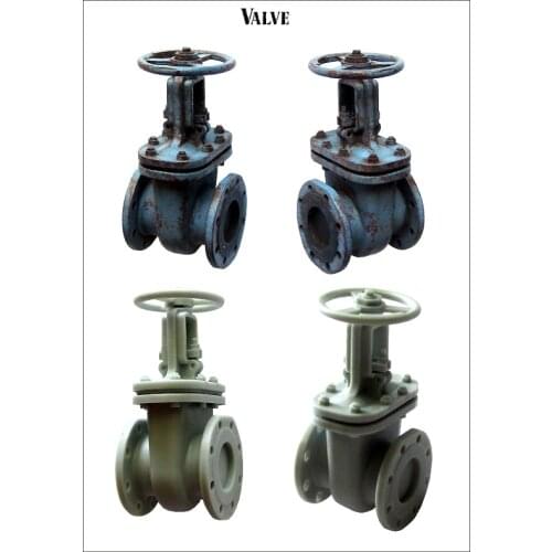 4pcs / lot 1/35 Scale Miniatures Scene Accessories Valves Resin Model Kit Figure Free Shipping