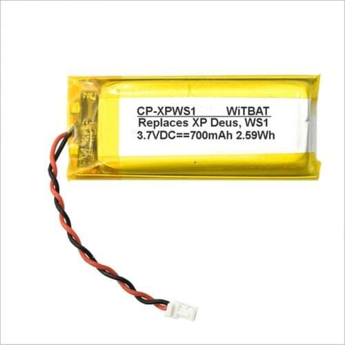 700 mAh Battery for Metal Detector XP Deus WS1 WS2 WS3 WS4 WS5 Metal Detector