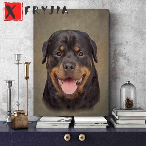 5d diy diamond embroidery sale Rottweiler diamond painting full square round drill mosaic stitch cross art pattern home decor