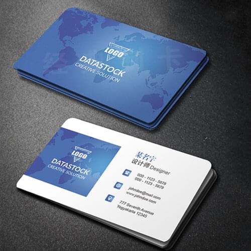 Free shipping Custom business cards printing paper calling card Private Design Logo Business Name Card