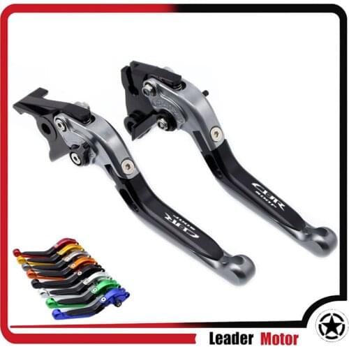 For HONDA CBR600F CBR 600 F 2011 2012 2013 Motorcycle Folding Extendable Brake Clutch Levers LOGO CBR600F