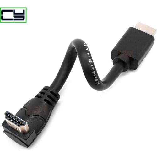 HDMI-compatible Cable Video Cable Gold Plated 2.0 2K * 4K 3D cable for HDTV branch switch curved