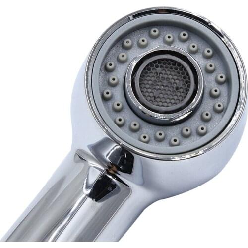Chrome Finish Sink Extension Faucet Spray Nozzle Head Round Replacement washing Shower Head for Kitchen Bathroom