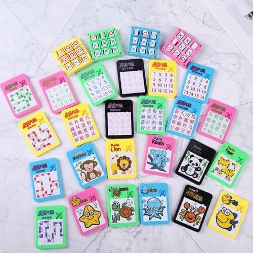 Game Toy Cartoon New Arrival Kid Kindergarten Random Party Jigsaw High Quality Digital School Puzzle Hot Sale Number 1-16 Animal