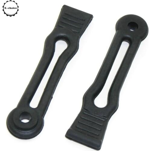 2pcs Rubber Hood Tie Down Strap Latch Band for Rhino 450 660 700 8V0-77171-00