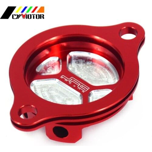 Motrocycle CNC Cleaner Oil Filter Cover Set For HONDA CRF250R 2004-2009 CRF250X 2004-2016 CRF 250 R X 250R 250X