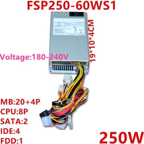 New Original PSU For FSP 1U 250W Power Supply FSP250-60WS1