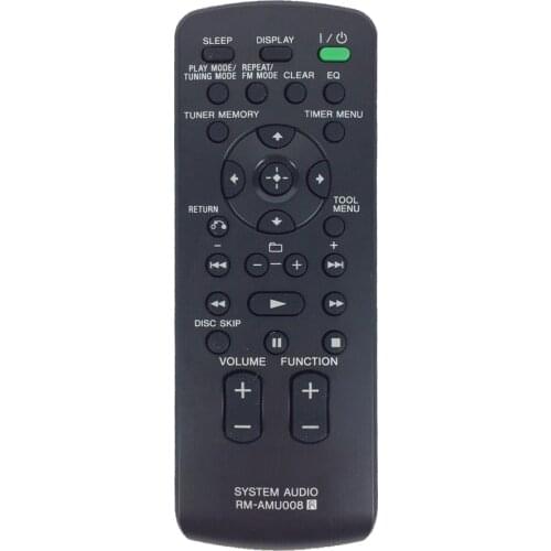 New Original RM-AMU008 Remote Control For SONY Audio System MHCEC709IP MHCEC99I HCDMX500I LBTZX66I LBTZT4 HCDZX66I HCDBX20I