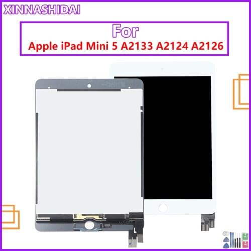 7.9" For iPad Mini 5 Mini5 2019 5th Gen A2124 A2126 A2133 New LCD Display Touch Screen Panel Assembly Replacement LCD