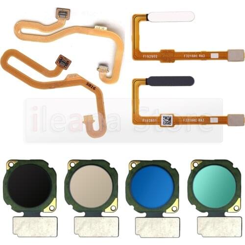 Original For Huawei Honor 9 9i 9X Lite Back Home Button Key Connection Touch ID Scanner Fingerprint Sensor Flex Cable Ribbon