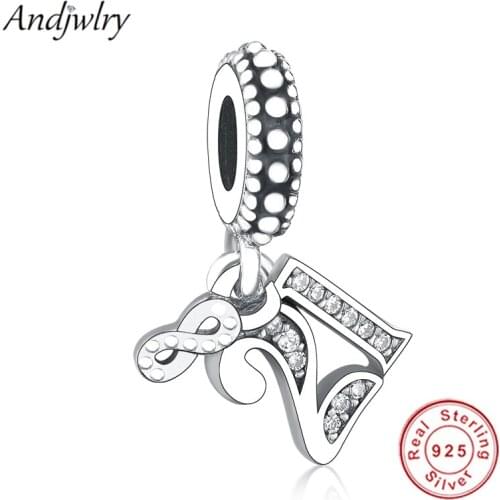 Fit Original Pandora Charms Bracelet 925 Sterling Silver 21st Celebration Dangle Charm Pendant DIY Jewelry Berloque
