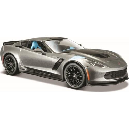 Maisto 1:24 2017 Corvette Grand Sport Special edition Highly-detailed die-cast precision model car Model collection gift