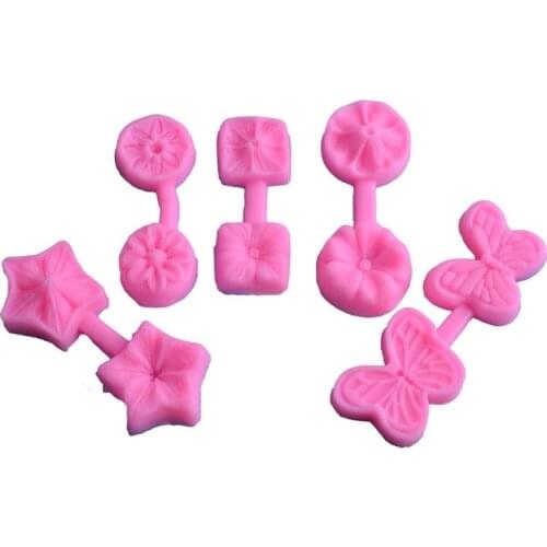 Dropship Kitchen Accessories Various Flower Petal Silicone Molds Fondant Cake Chocolate Decorating Baking Mould Tools