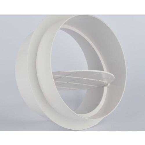 PipeLine Non Return backflow prevention Check Valve for air ventilation fittings One-way value for round duct 200mm