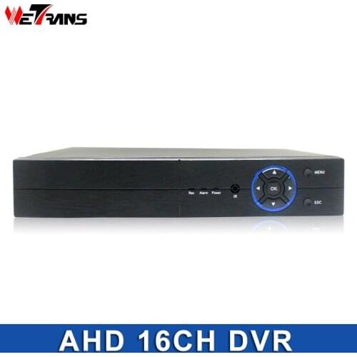 AHD DVR 16CH Standalone Linux H.264 1080P Surveillance Video Recorder 16 Channel 4TB HDD HDMI Output P2P CCTV Security DVR