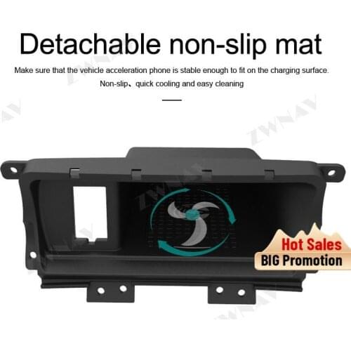 QI car Infrared fast wireleess charger for Nissan Sylphy 2016 -2019 Intelligent Infrared Fast Wireless Charging Car Phone Holder