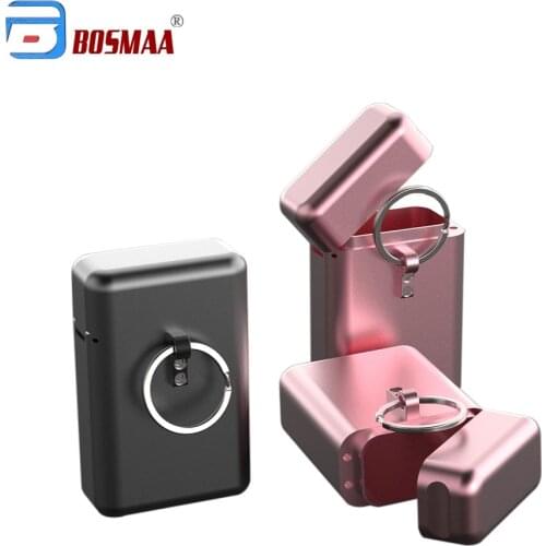 Bosmaa Car Key Signal Blocker Case Faraday Bag Fob Pouch Keyless RFID Blocking Keychain For Alarm Cover Starline A93/funda llave