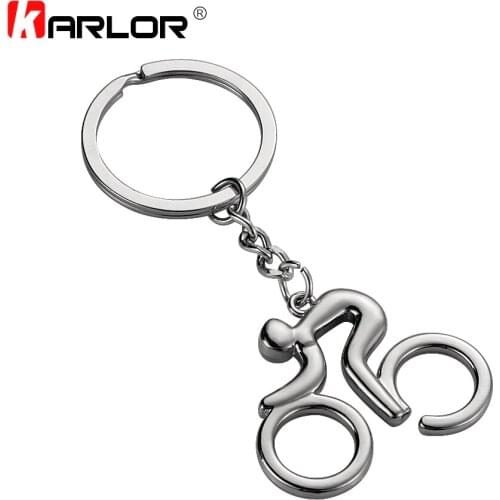 Bicycle Model Key Chain Key Holder Anti-Drop Zinc Alloy For Men Women Key Ring Universal Automobiles Car Accessories Car-Styling