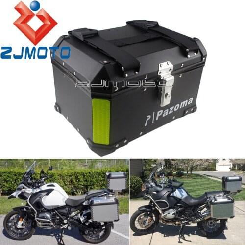 45L Motorcycle Luggage Box Rear Tail Case Trunk Storage Moto Top Case Tool Box For BMW R1200GS ADV R1250GS 1200LC F800GS F700GS