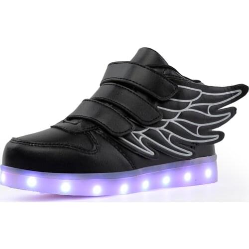 JIANDIAN Kids Glowing Shoes