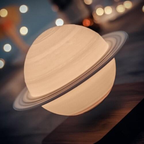 Magnetic Levitation Night Light Moon Moon Room Lights Decor Mars Saturn Atmosphere Light Gift Night Lights