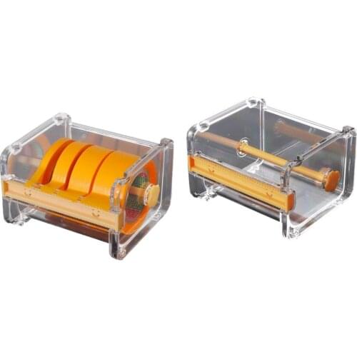 Spray Paint Model Adhesive Tape Organizer Cutter with 4pcs Paint Marking Line Roll Tapes Cover