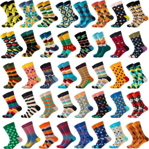 New Mens sock Brand Diamond Ramen Astronaut Pattern Hip hop Cool Socks for Men Winter Thick Long Skate Funny Socks Colorful
