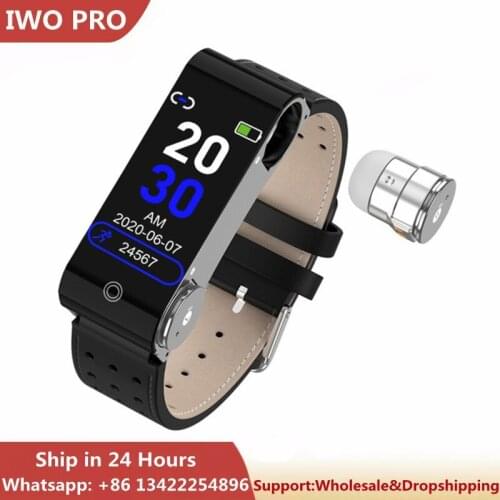 New L890 Smart Wristband Watch Bracelet TWS 2 In 1 Bluetooth Wireless Earphones Sport Handsfree Earbuds Headset For IOS Android